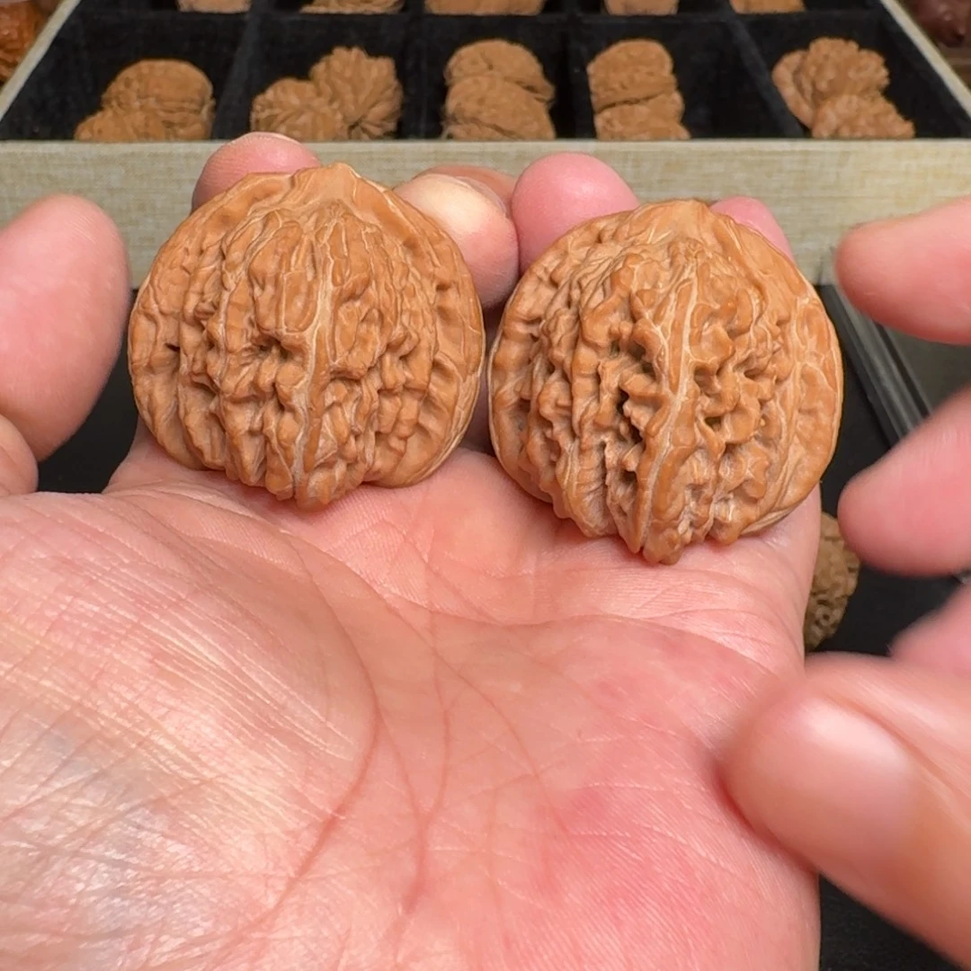 把件文玩核桃全品山地四座楼 尺寸41