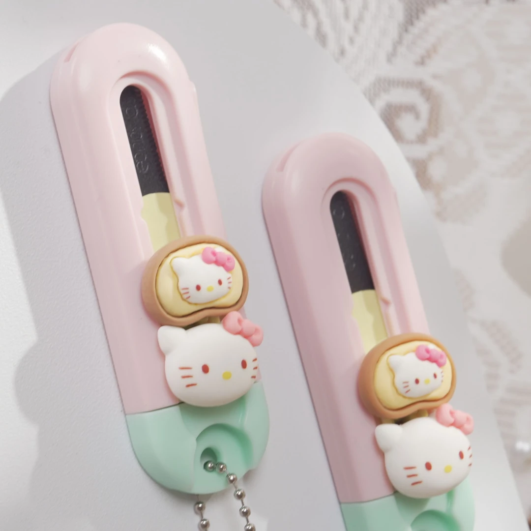 可爱kitty美工刀便携式开箱拆快递