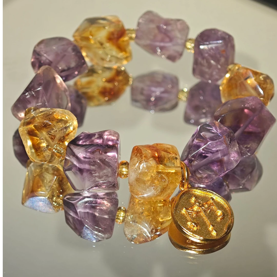 招米儿黄紫发发12星座 个性手套