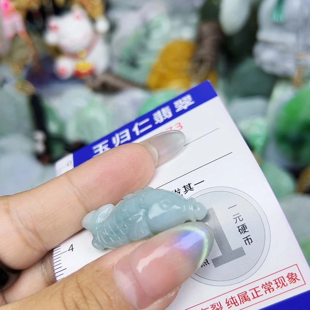 翡翠未镶嵌吊坠(不含链)111