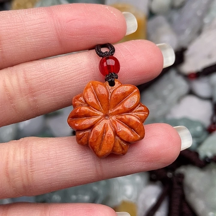 颈饰未镶嵌翡翠小***D翡翠