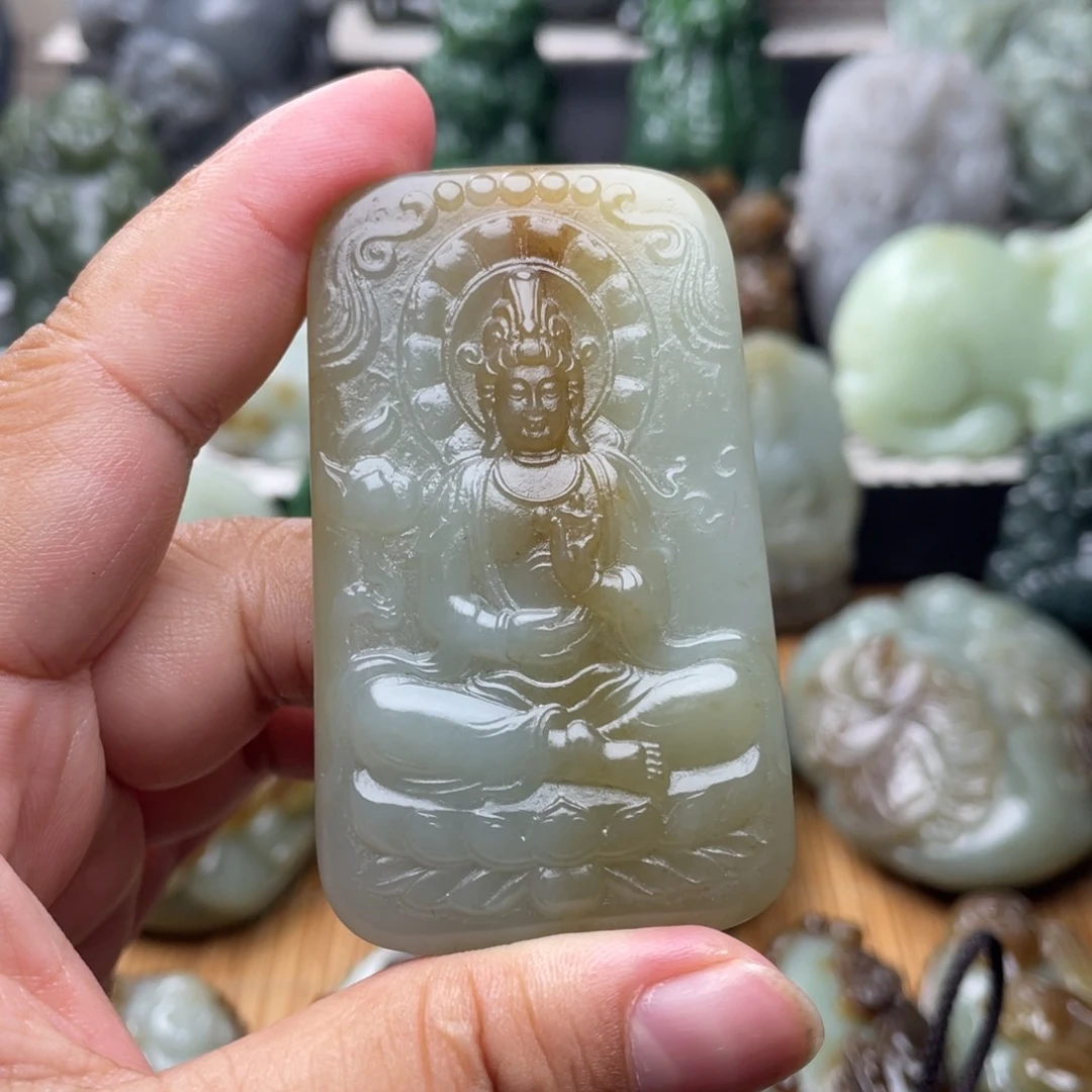 未镶嵌和田玉挂件洋*