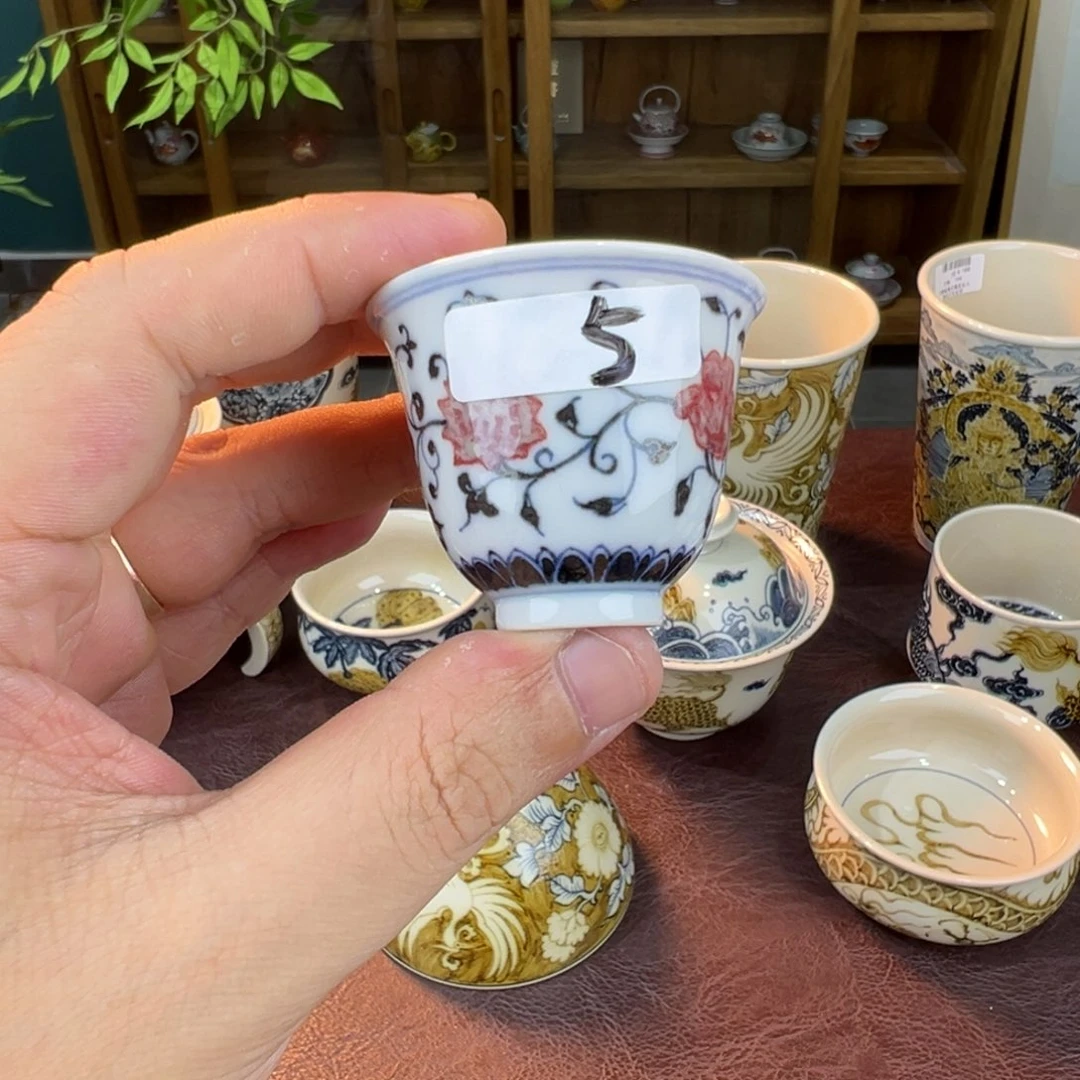 杯景德镇手工手绘陶瓷