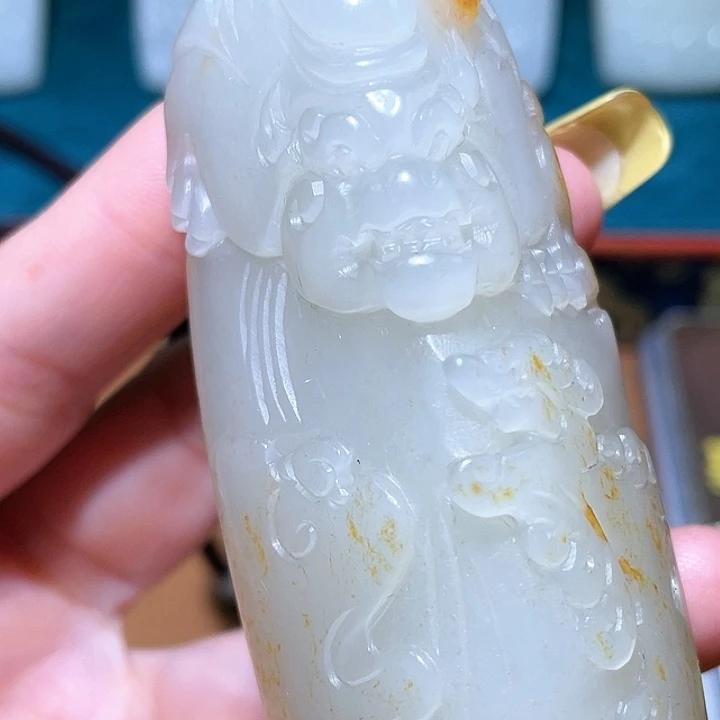 迪***卡颈饰未镶嵌和田玉