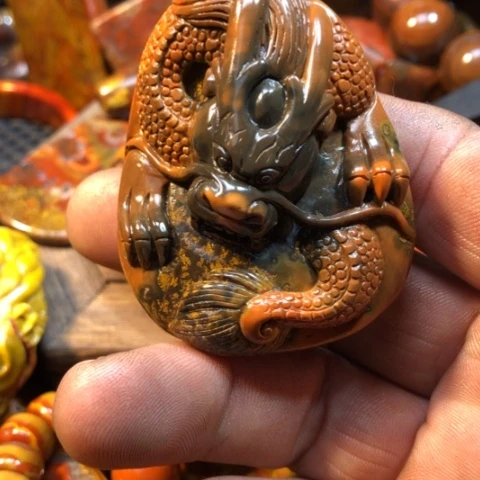 玛瑙/玉髓手链合金海*