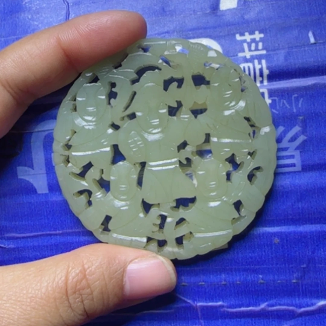 【闪购商品】和田玉挂件未镶嵌a****j