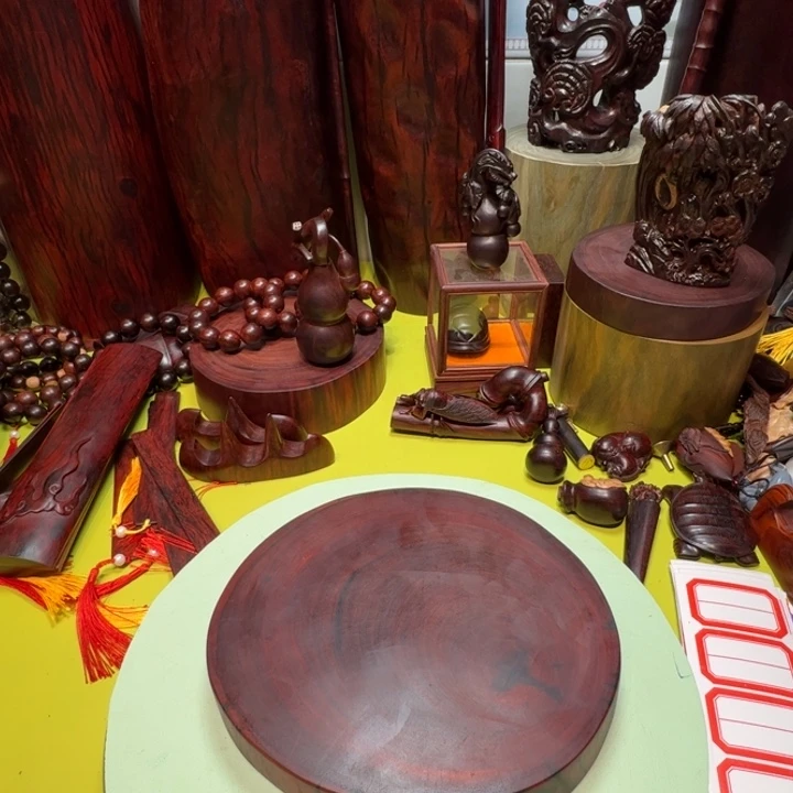 用***1非洲紫檀（红花梨）