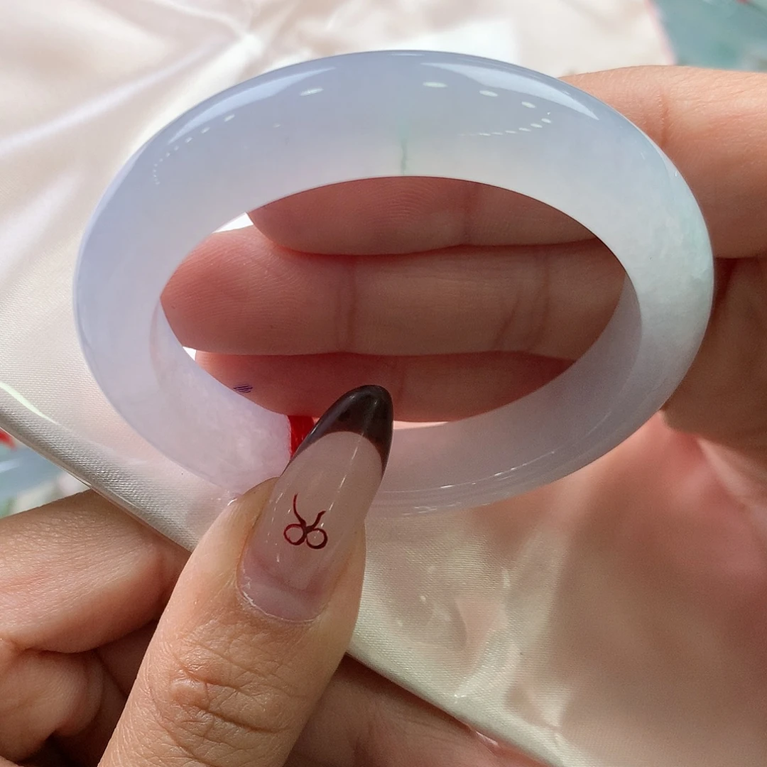 翡翠未镶嵌手镯19号