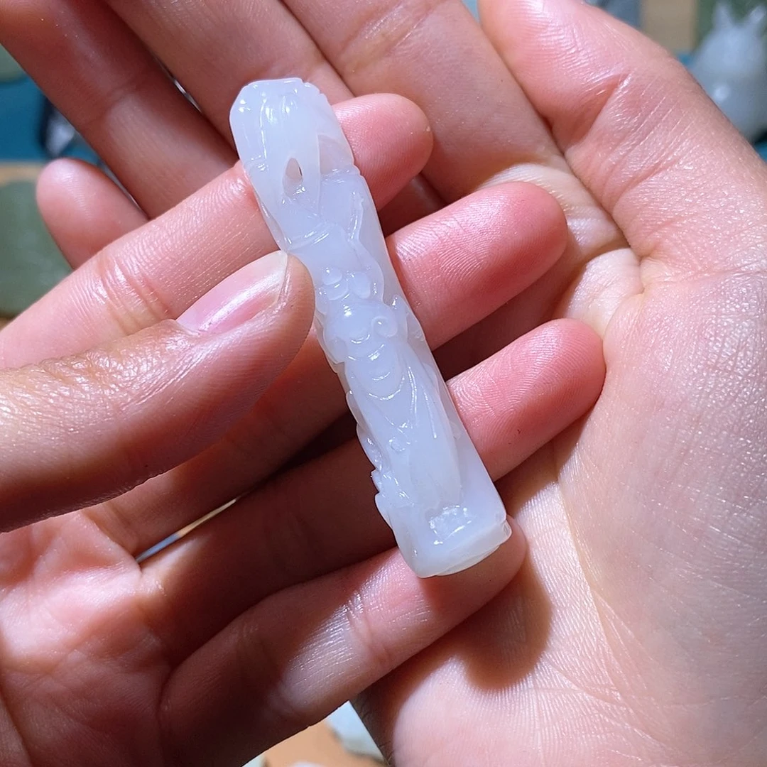 和田玉颈饰未镶嵌c***y