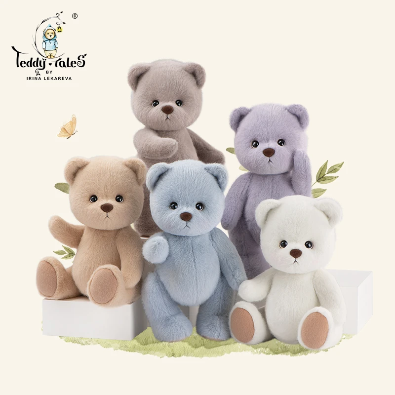 TeddyTales/莉娜熊小熊玩偶毛绒玩具泰迪手作熊公仔礼盒装