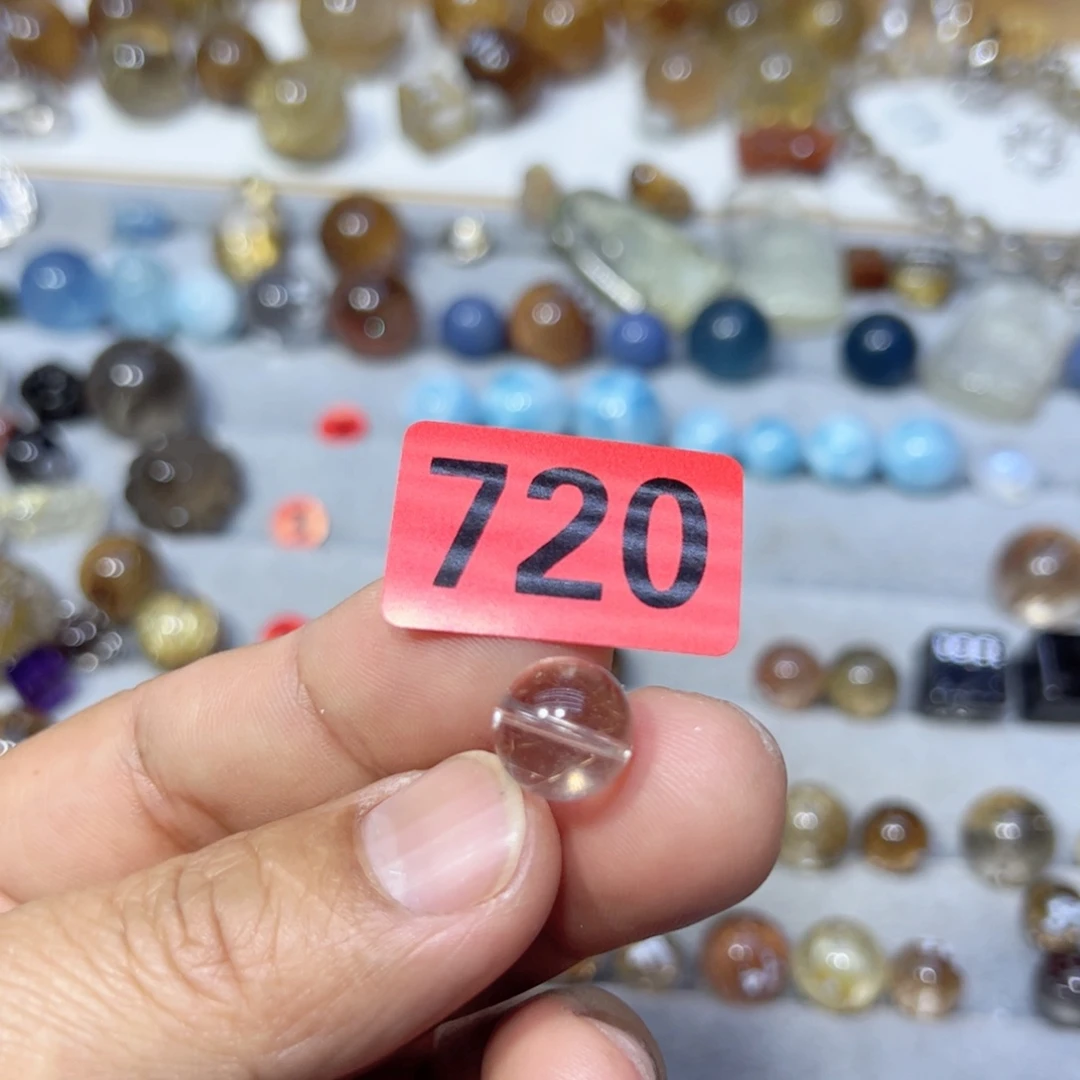 水晶颈饰未镶嵌A***天然水晶