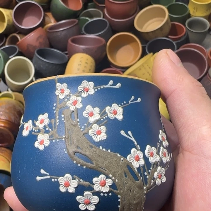 茶杯紫砂全手工制作工艺
