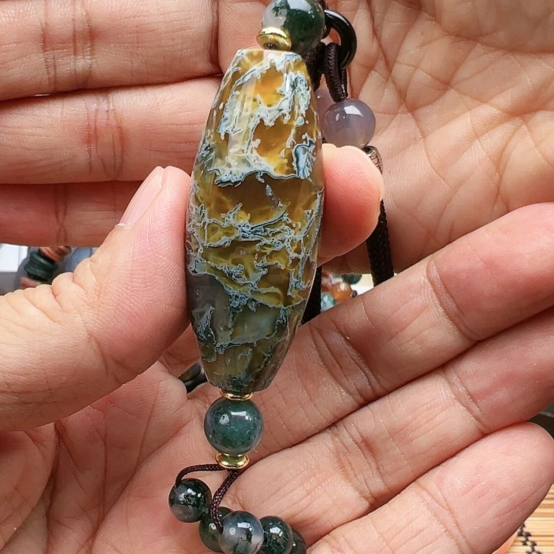 未镶嵌玛瑙/玉髓珠宝半成品