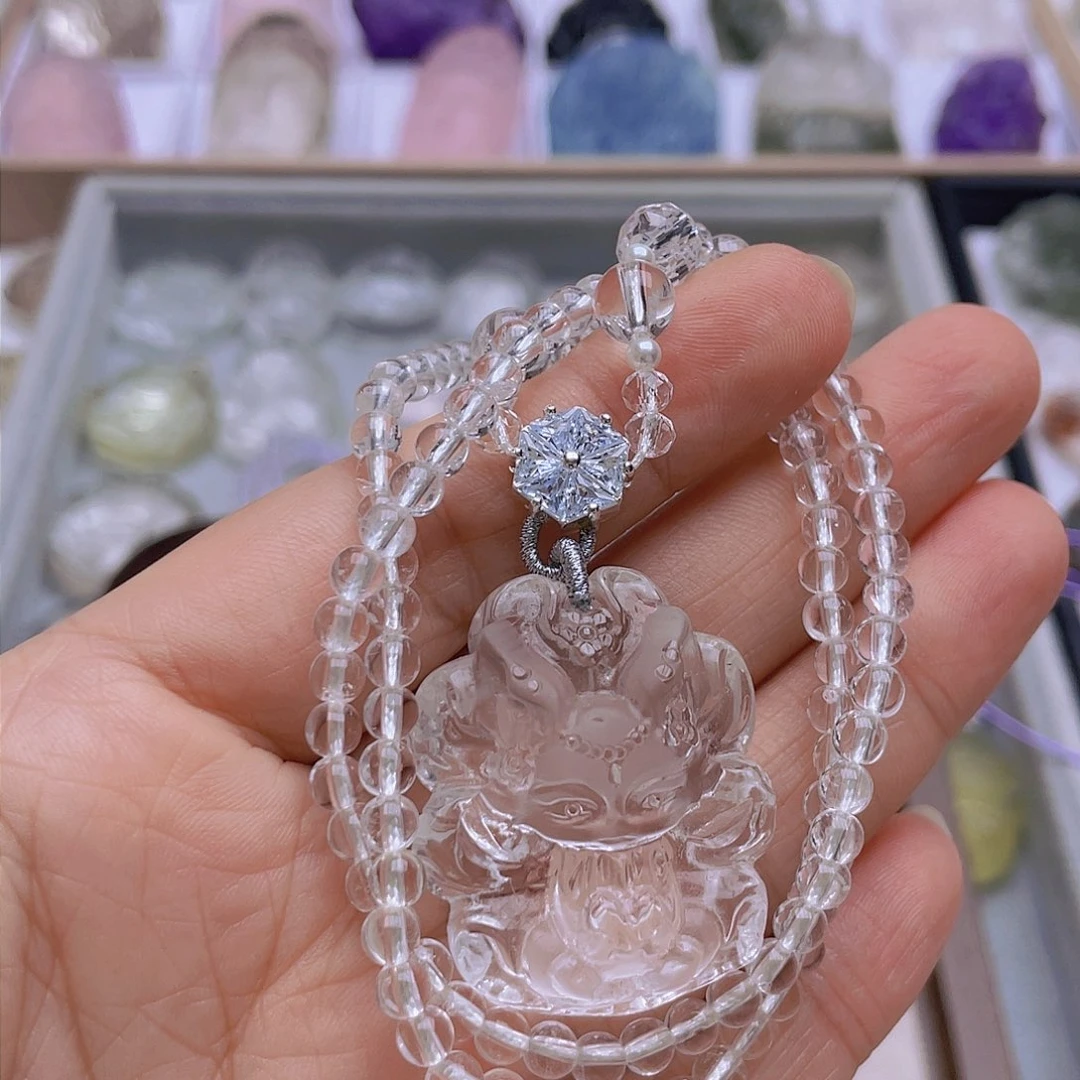 未镶嵌吊坠(不含链)水晶泠*