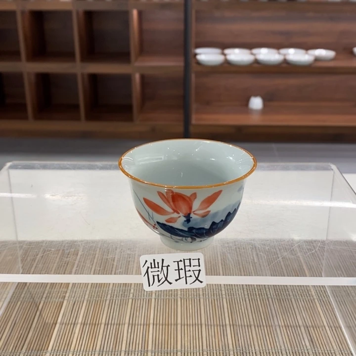 釉下老陶泥手工绘制