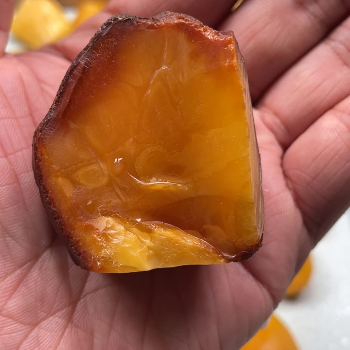 定制琥珀未镶嵌轩*妈琥珀蜜蜡原石定制
