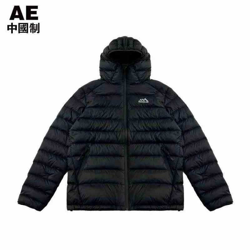 新品 中国制品牌 短款保暖连帽排骨羽绒青少年款150到180码段