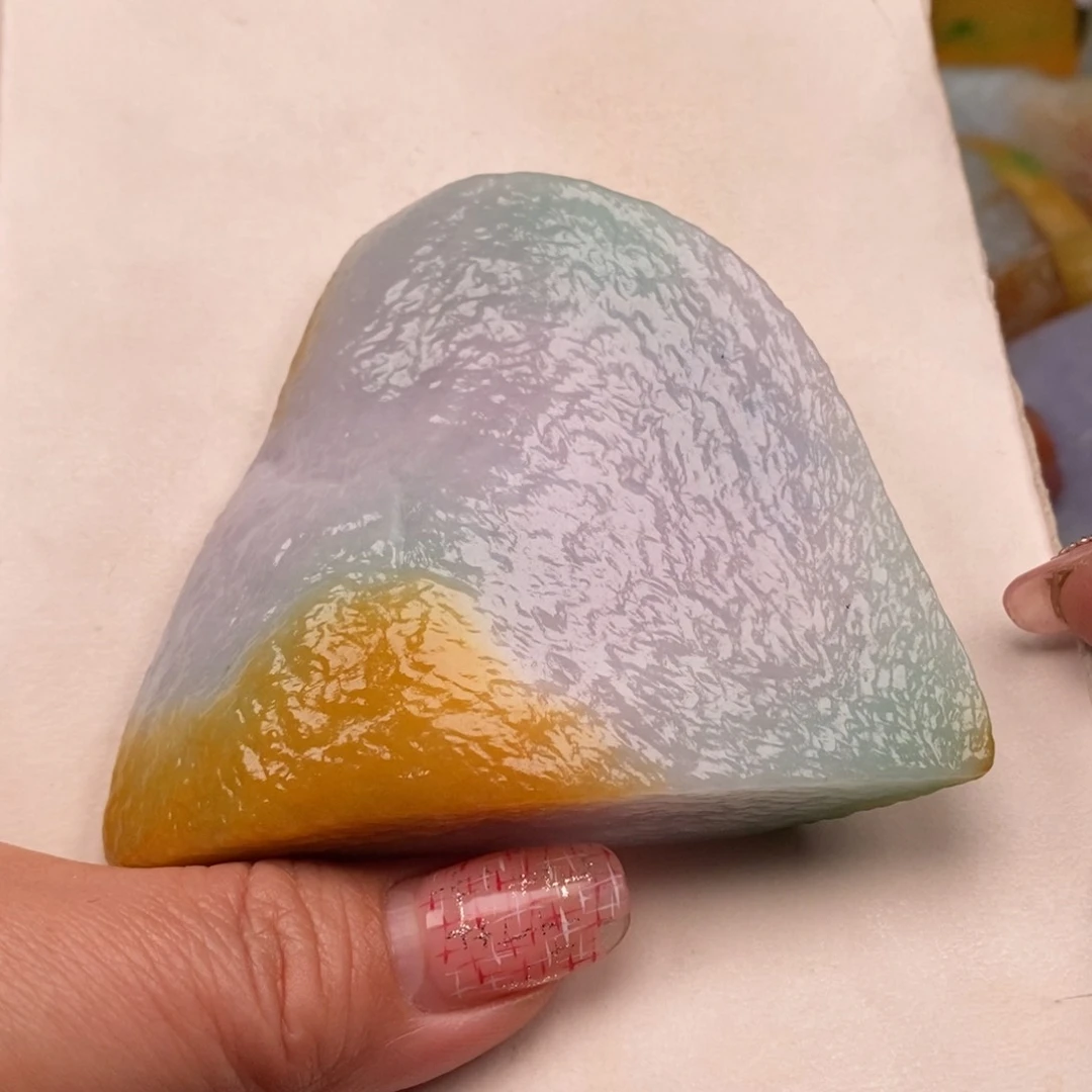 定制翡翠未镶嵌褚*缅甸翡翠