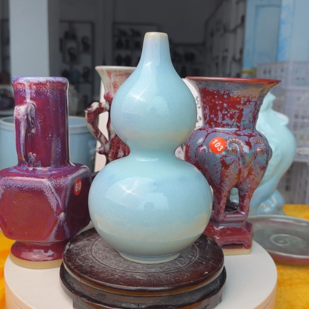 陶摆件郑家钧瓷摆件