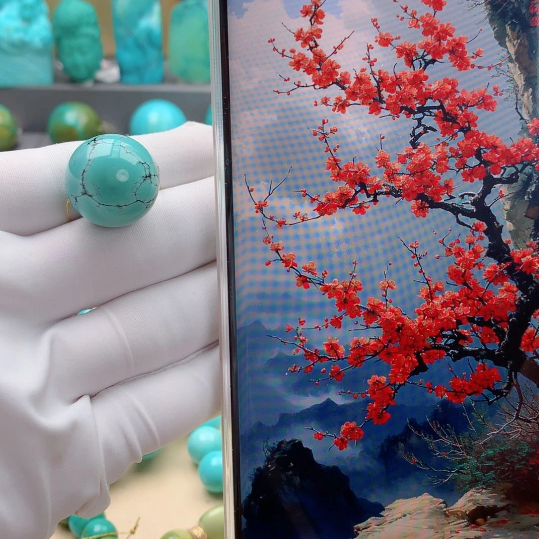 未镶嵌绿松石精品