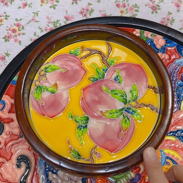 木瓷板画艺术作品