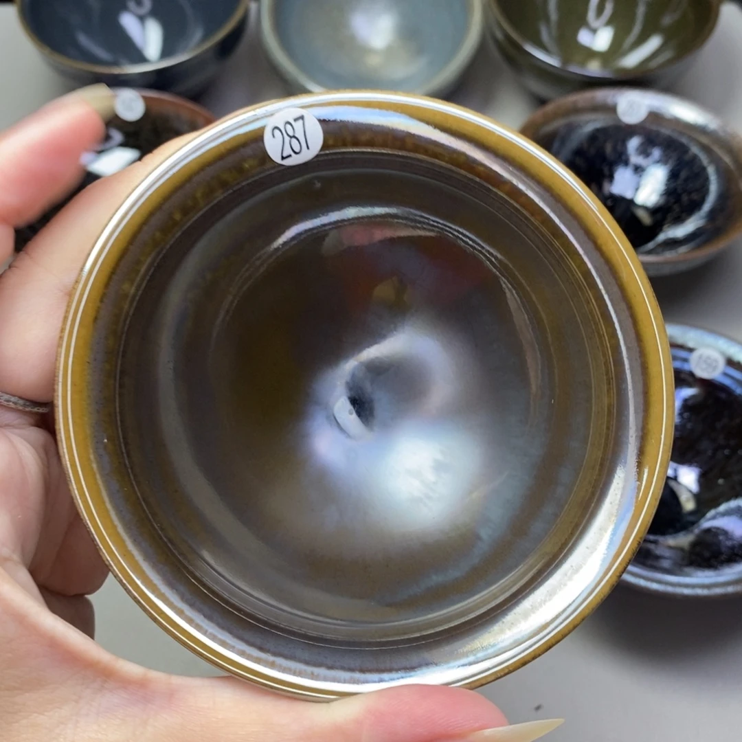 茶盏建窑建盏主人杯微瑕