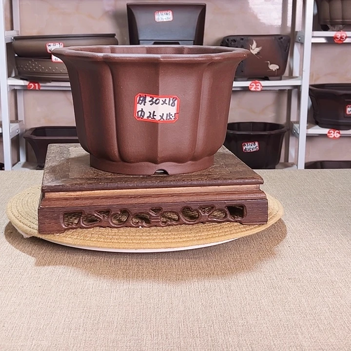 长***哥紫砂花盆紫砂花盆