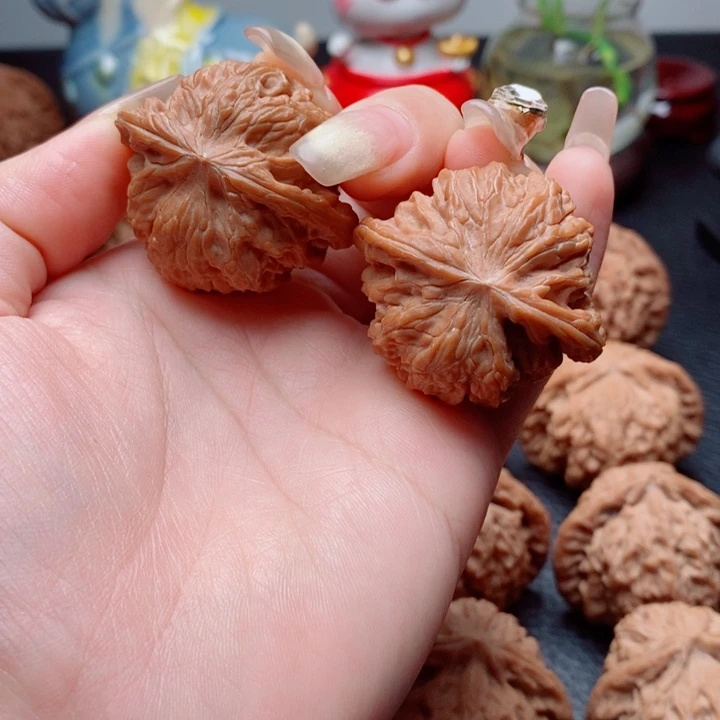 文玩核桃把件磨盘39
