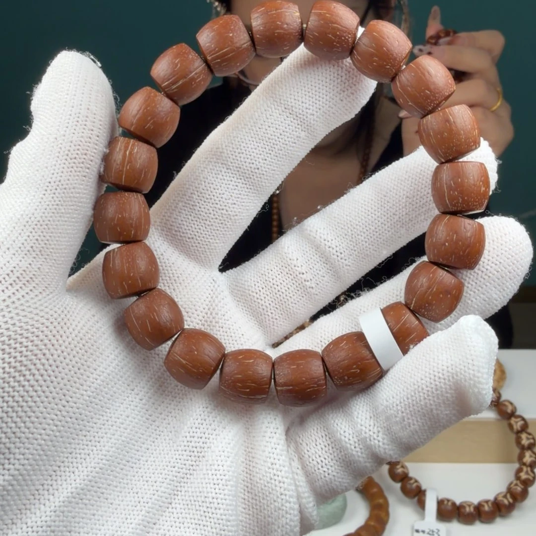 紫金鼠手串8半实心原皮12mmDt