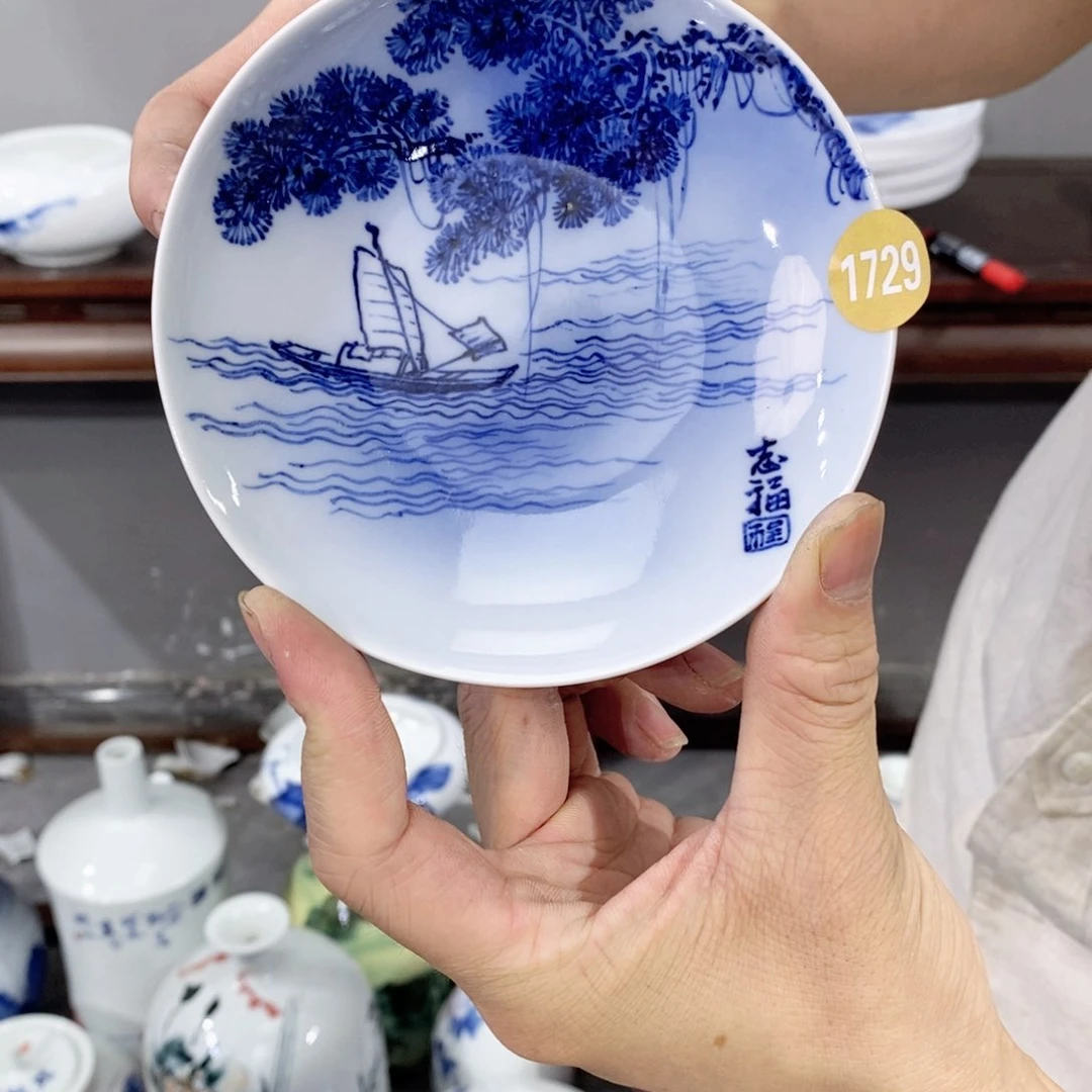 摆件吴义松陶瓷直播间1729