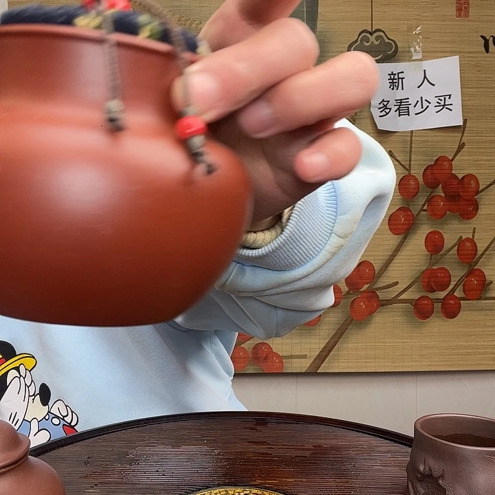 紫砂茶杯 原矿紫砂杯