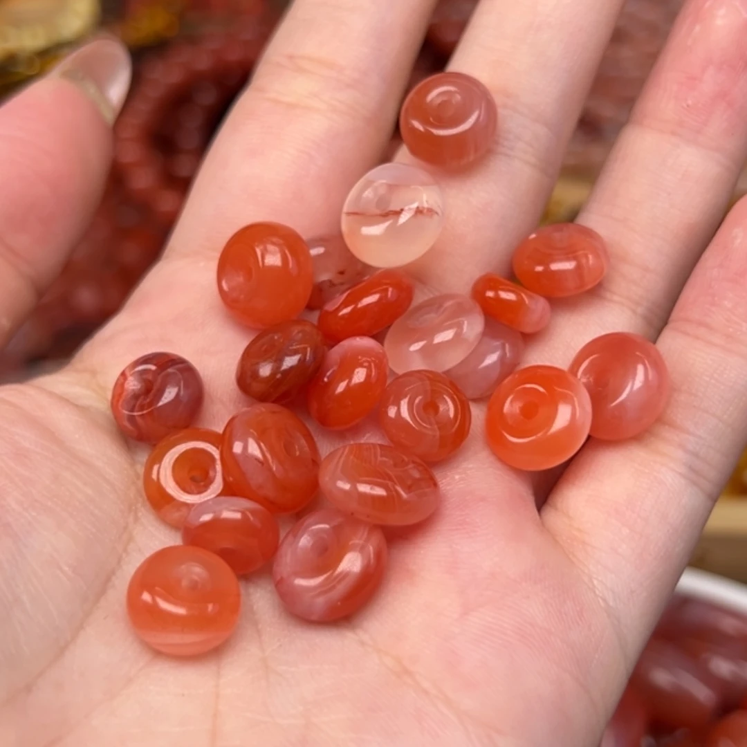 南红玛瑙未镶嵌吊坠(不含链)