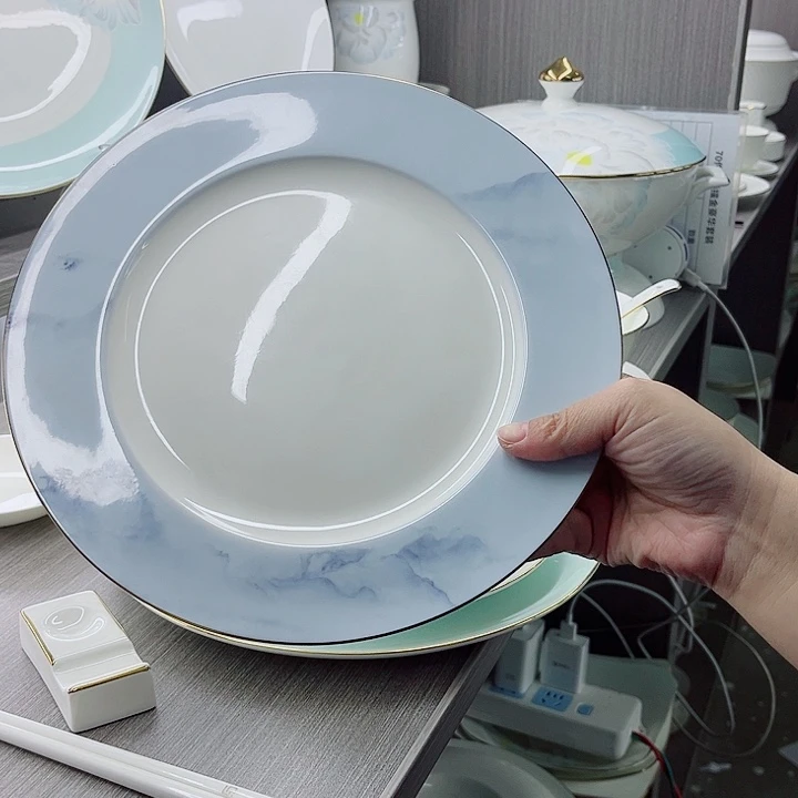 3***610英寸圆平盘1个万里江山