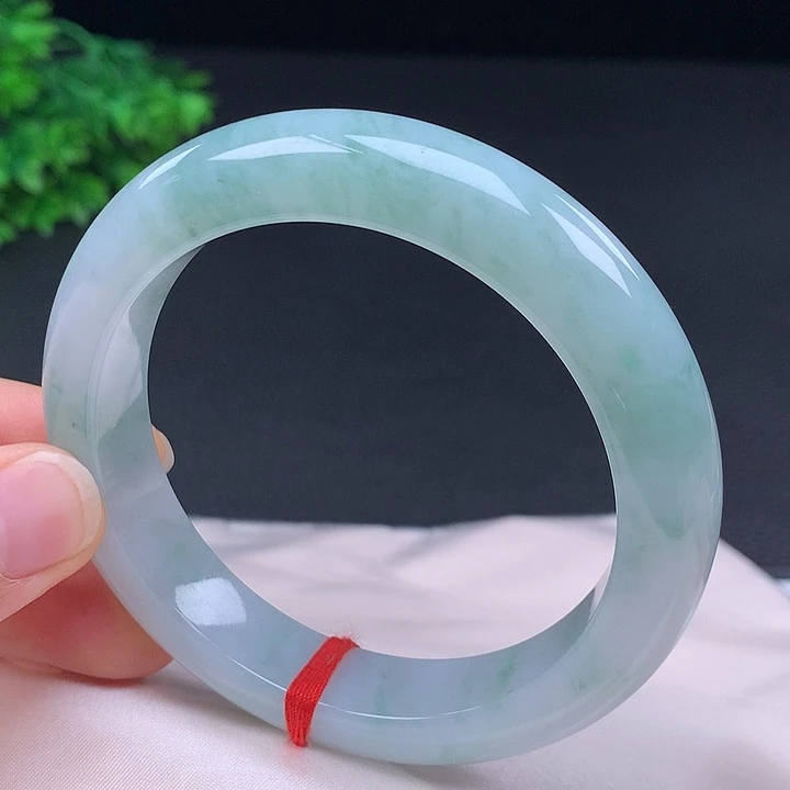 翡翠未镶嵌手镯60圈口681809