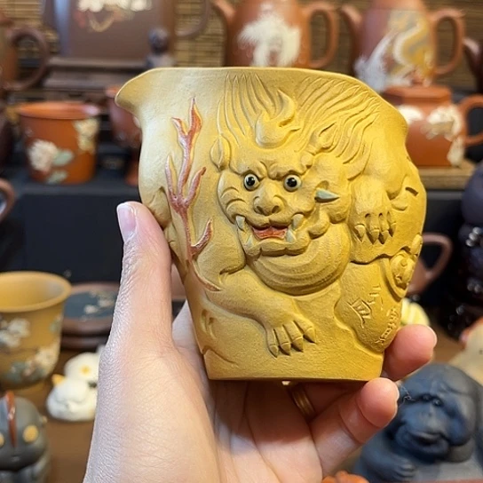 紫砂茶杯紫砂公道杯