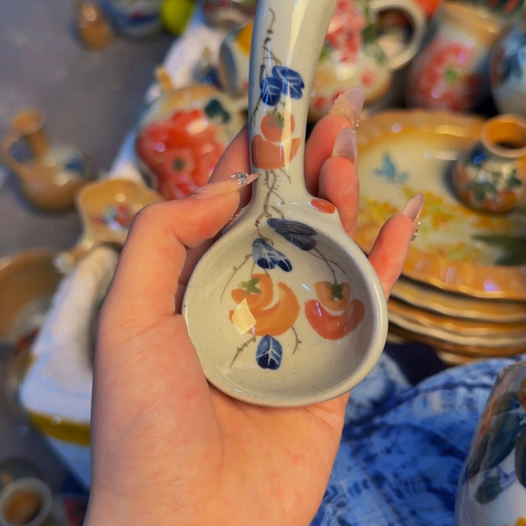 瓷片景德镇陶瓷手工手绘