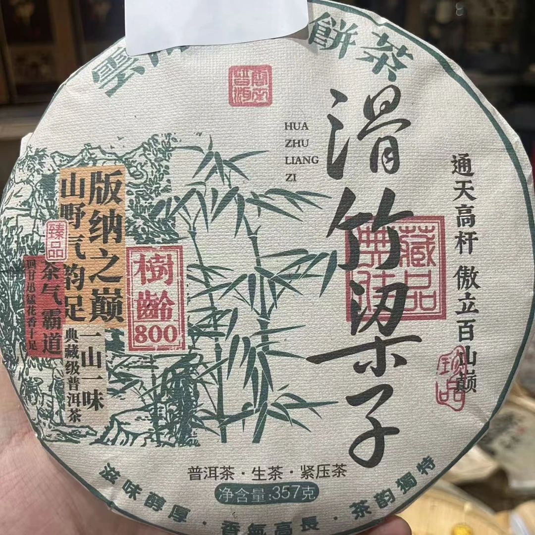 2021年 滑竹梁子   生茶 饼茶357g