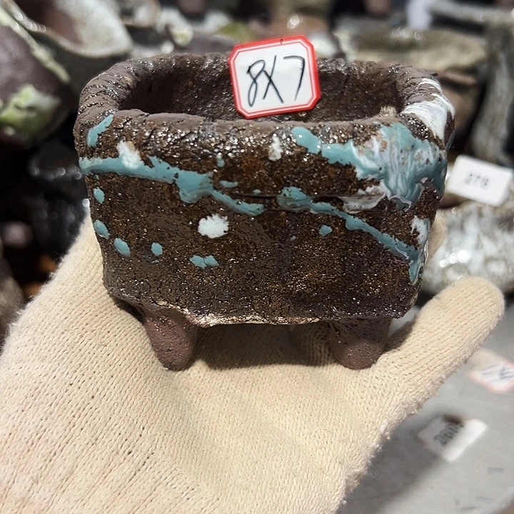 粗陶花盆制作就这样的