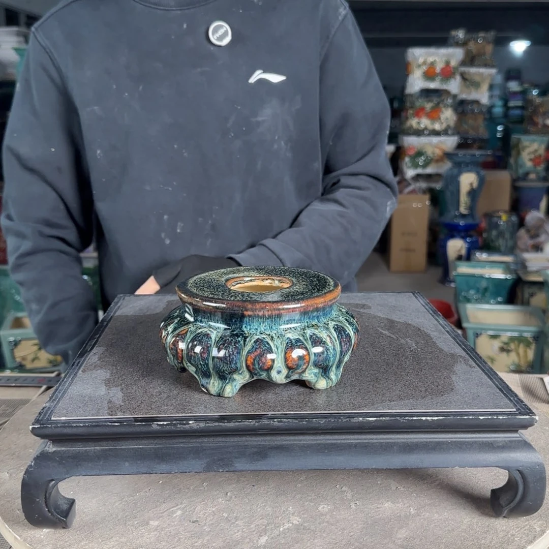 一风堂石湾花盆。