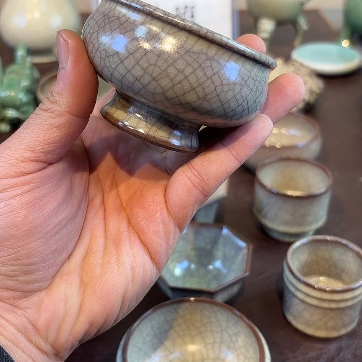 轻***云瓷片龙泉青瓷青瓷福利青瓷