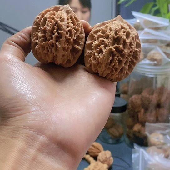 【闪购商品】把件文玩核桃45中国大花