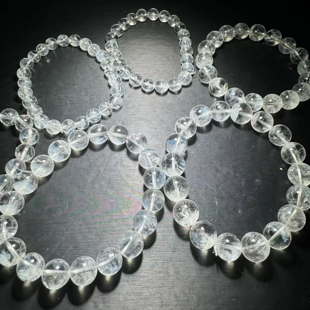 [水晶研究员] 天然蓝针水晶（天使之翼）手串 Z83 多样性发其一