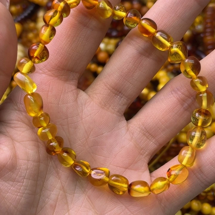 琥珀未镶嵌珠宝奇石