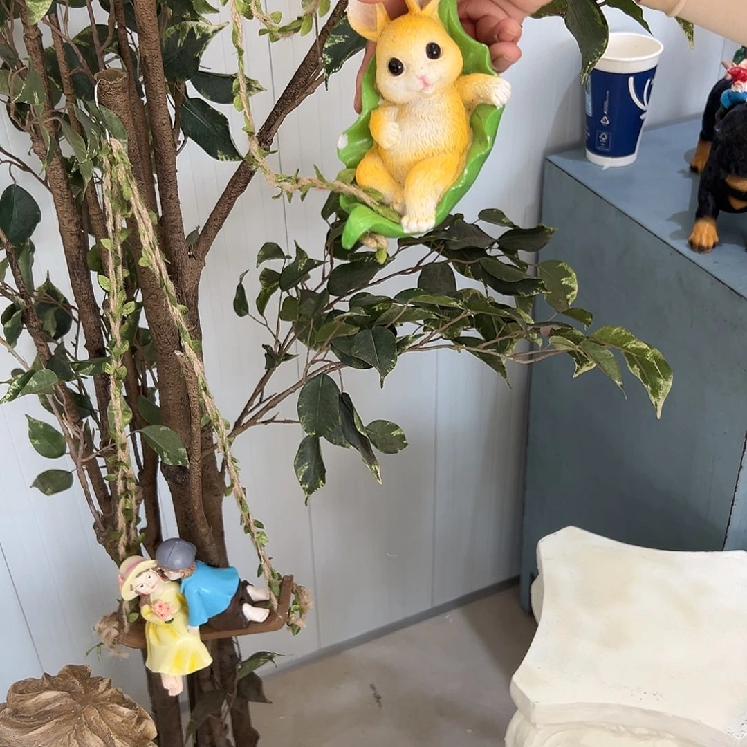 花园摆件红红火火