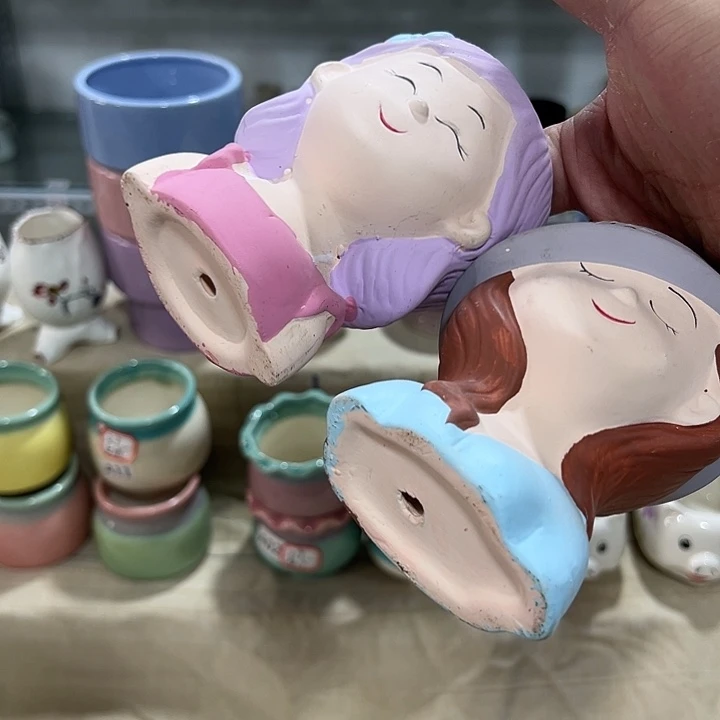 微瑕陶瓷花盆满9.9发