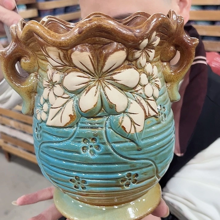 陶瓷陶瓷多肉植物花盆