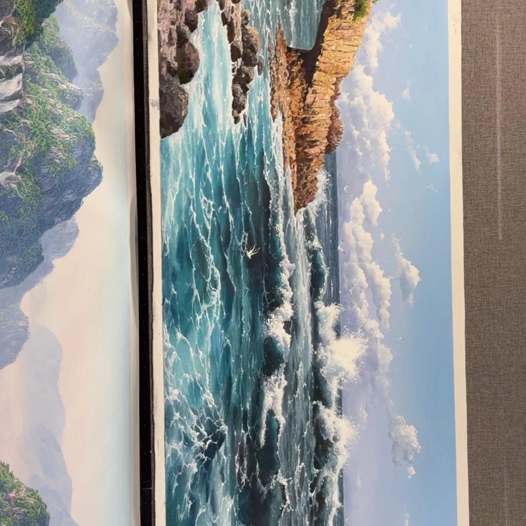 油画加油加油努力加油努力