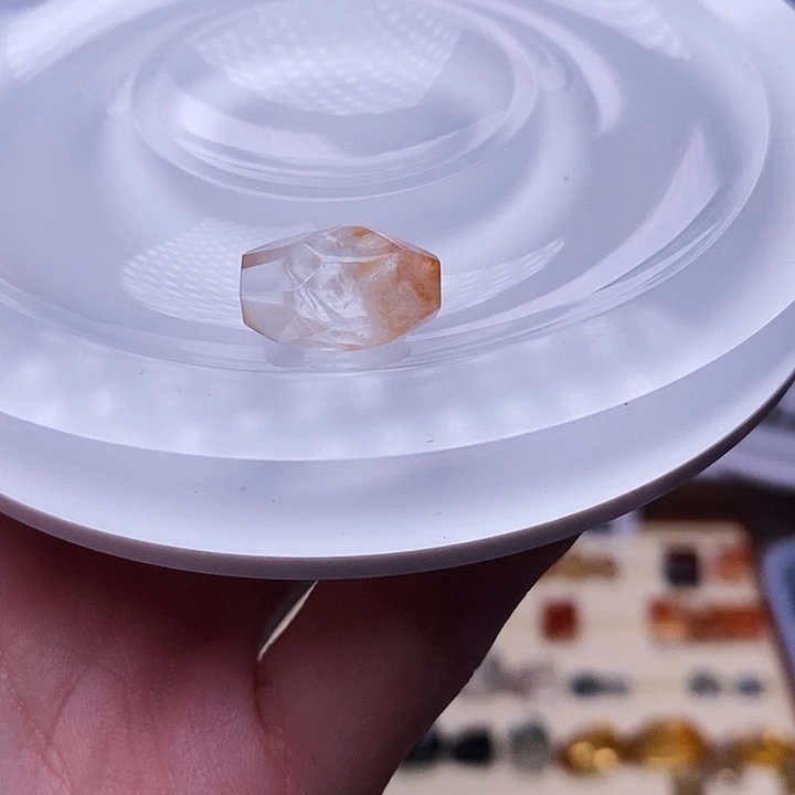 水晶天然水晶定制打孔不退换未镶嵌