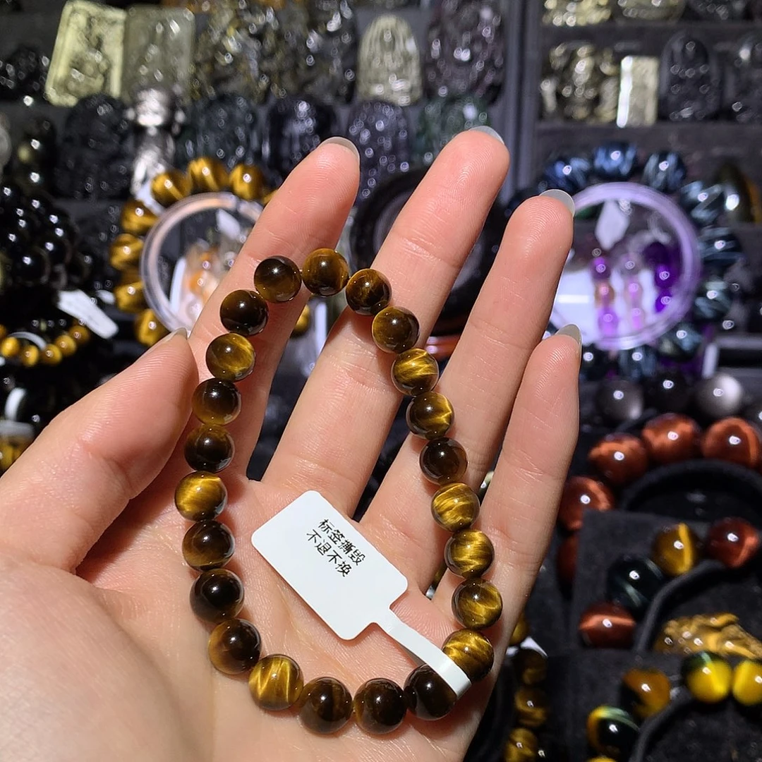 米***茜木变石未镶嵌手链