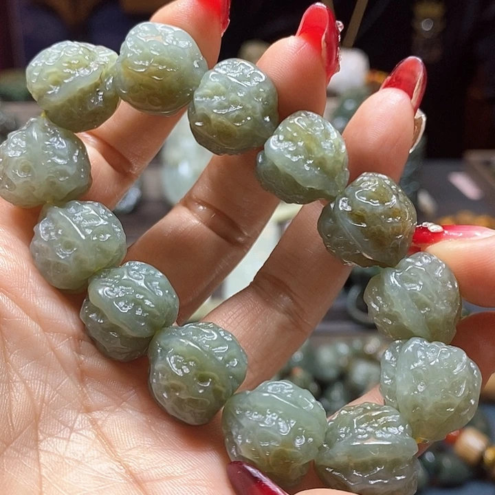 和田玉手串未镶嵌